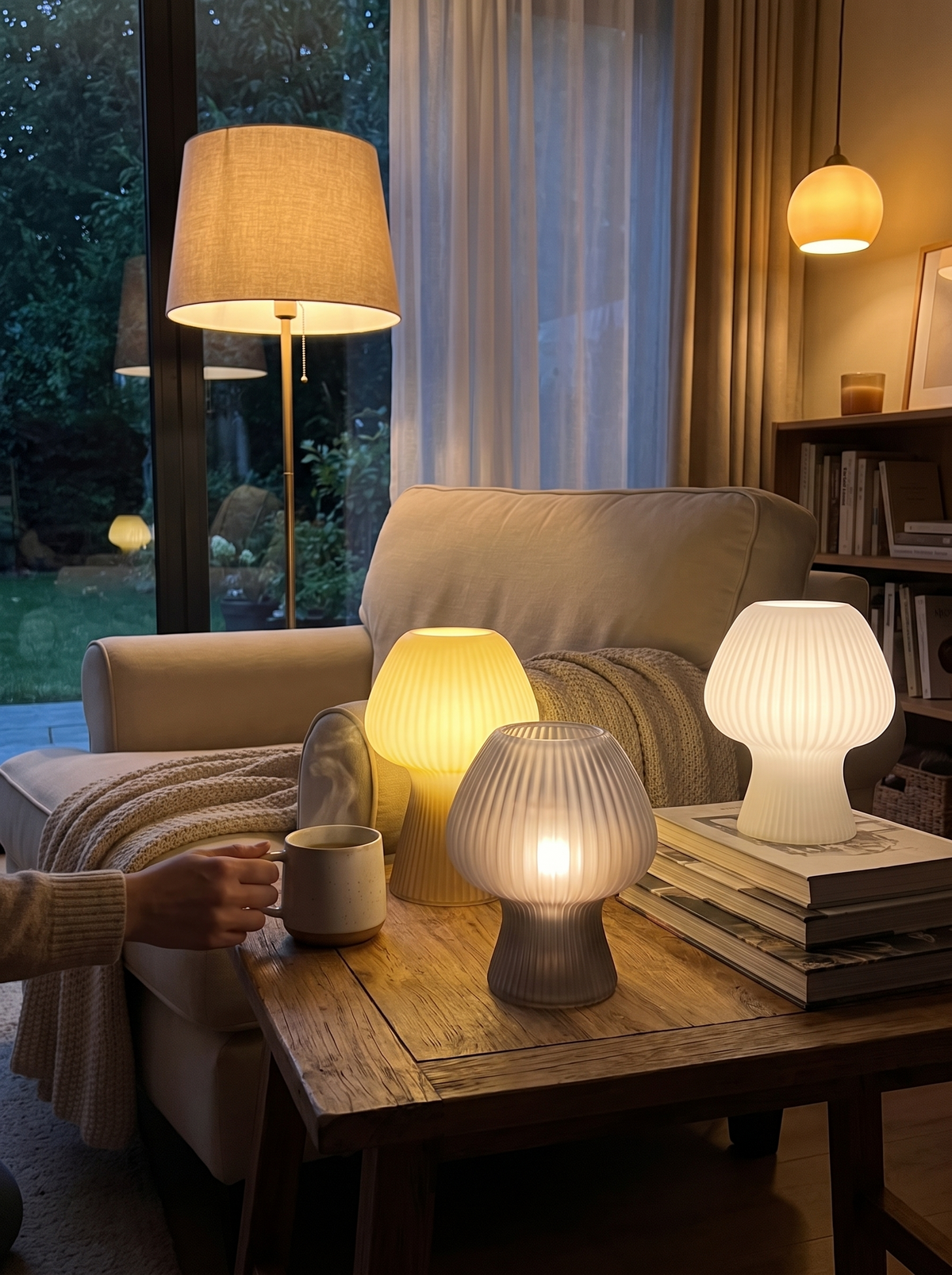 Vintage Bedside Table Lamp lifestyle 1