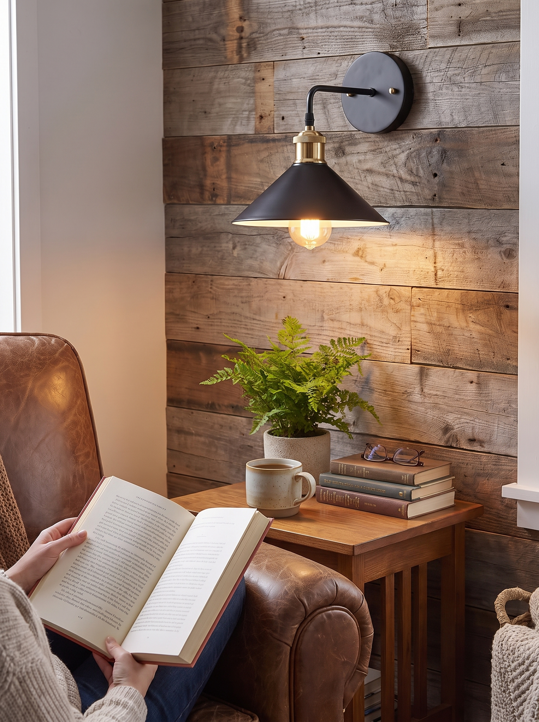 Modern Metal Wall Sconce lifestyle 1