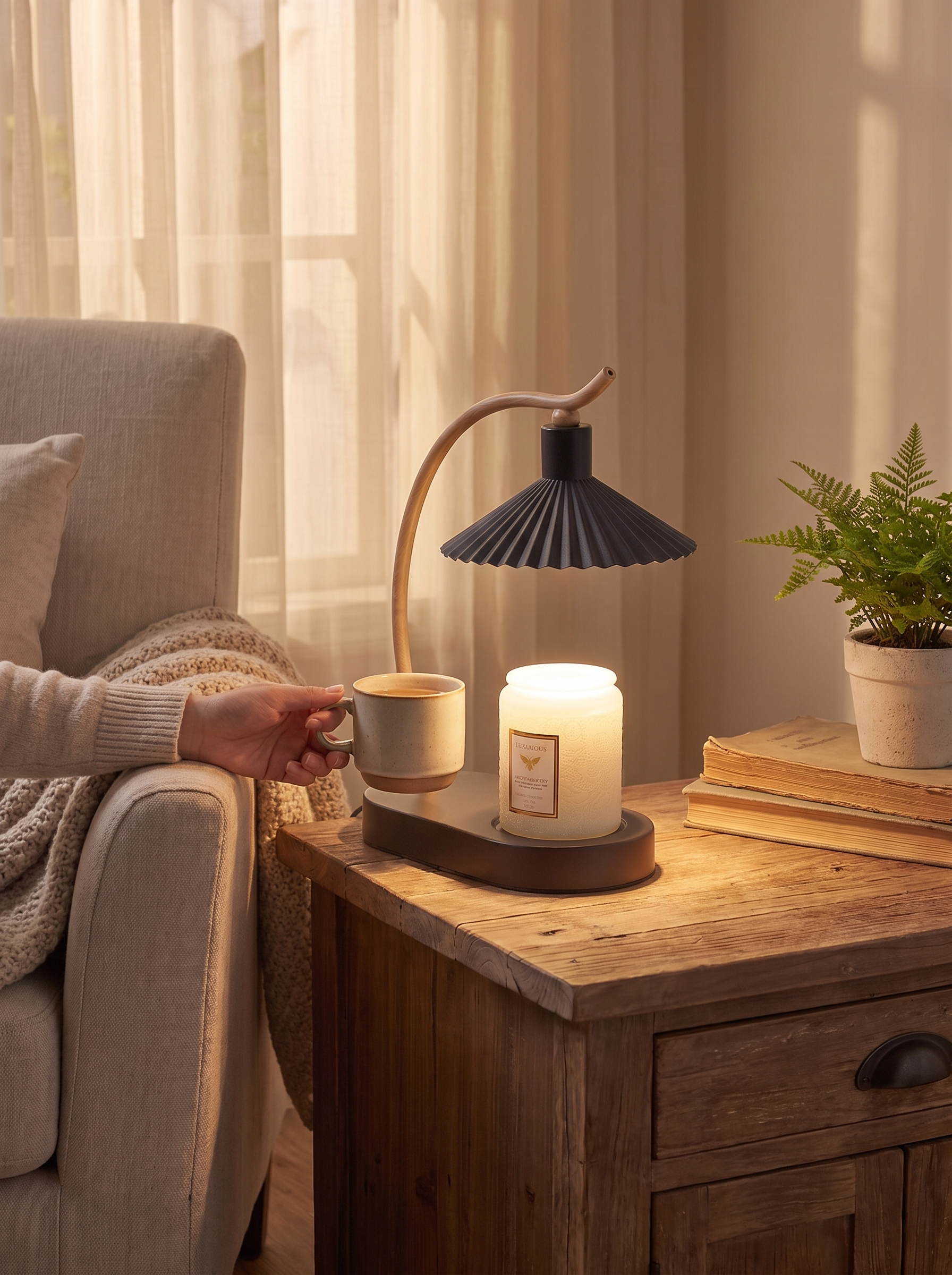 Vanessa Candle Warmer Lamp lifestyle 2
