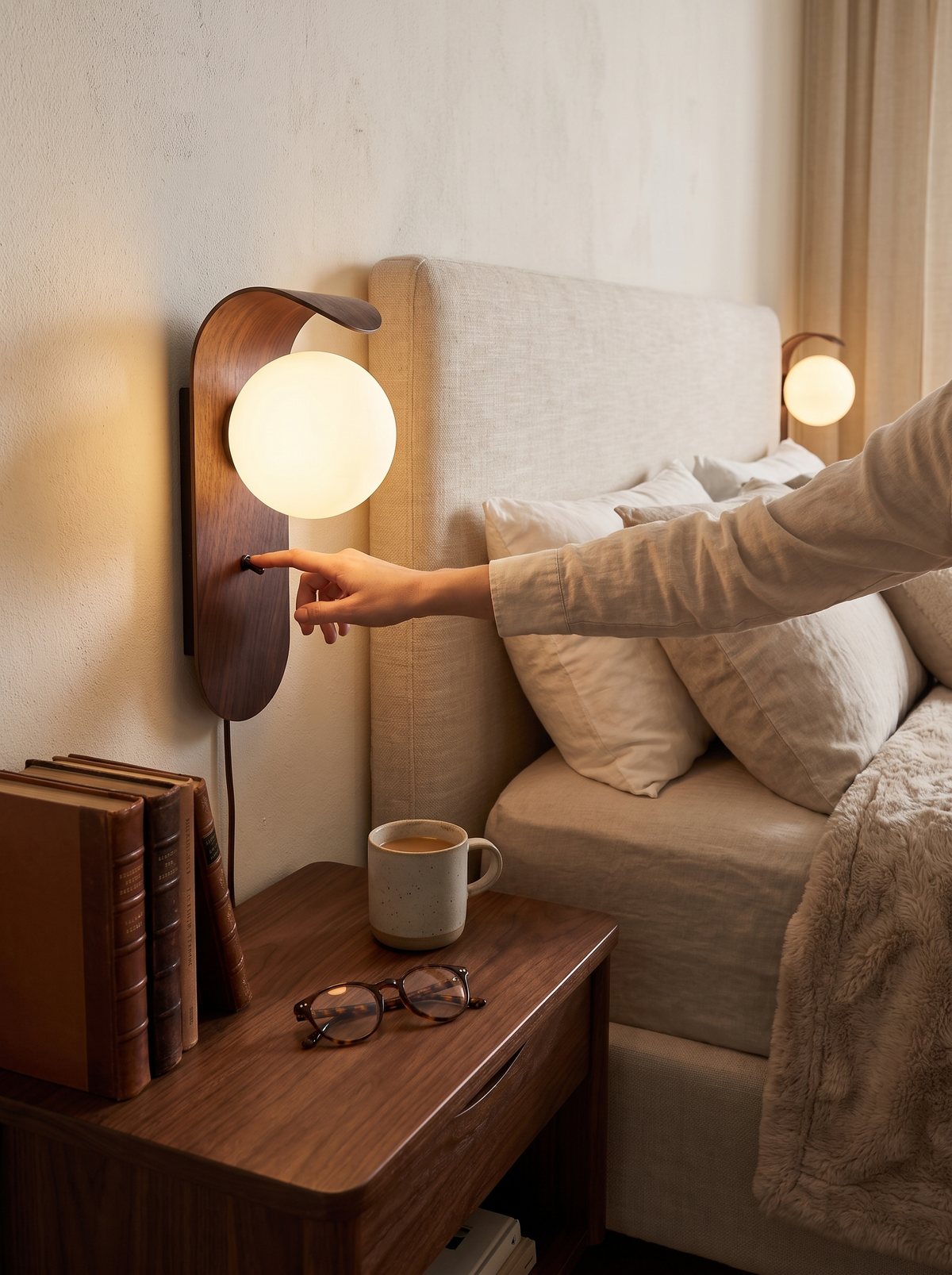 Icar Scandinavian LED Wall Lamp lifestyle 2