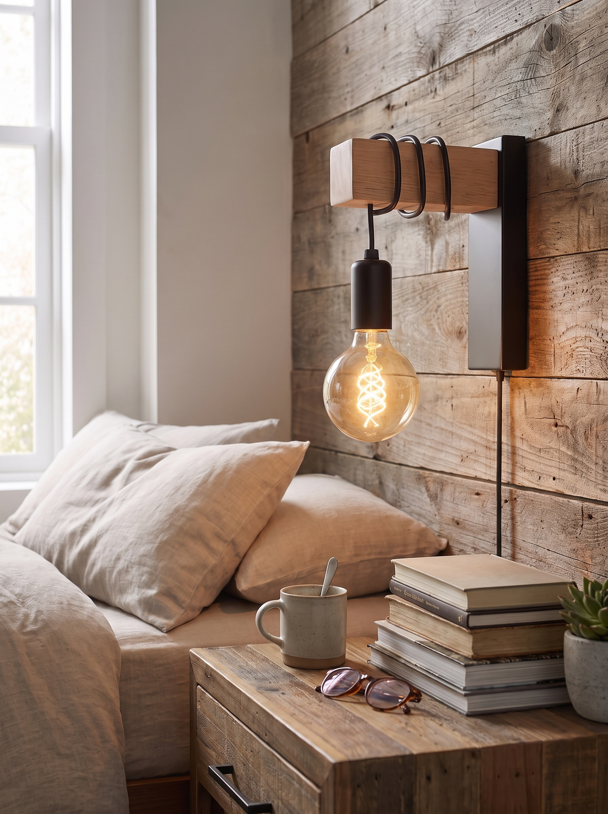 Modern Industrial Wall Sconce lifestyle 2