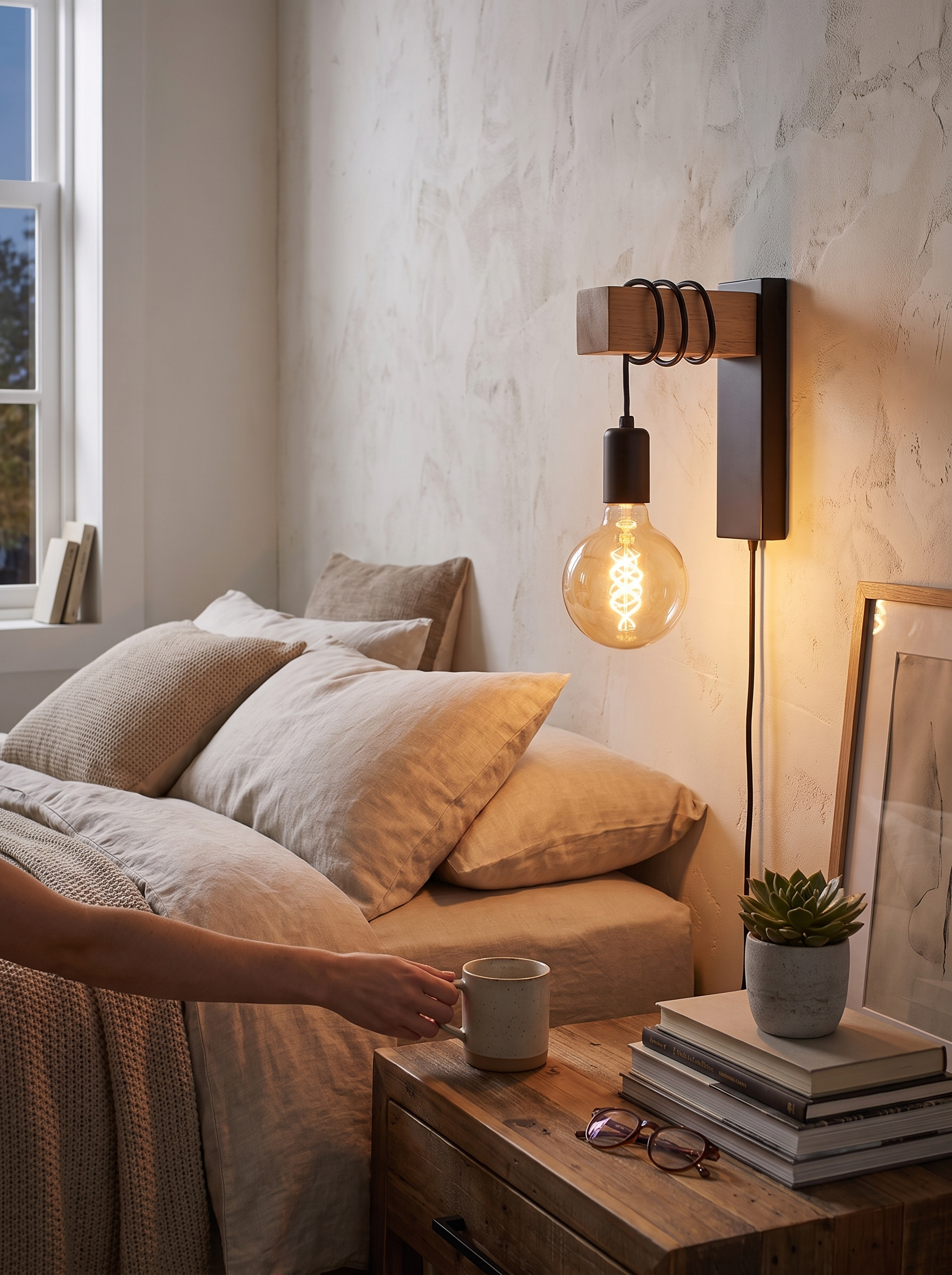 Modern Industrial Wall Sconce lifestyle 3