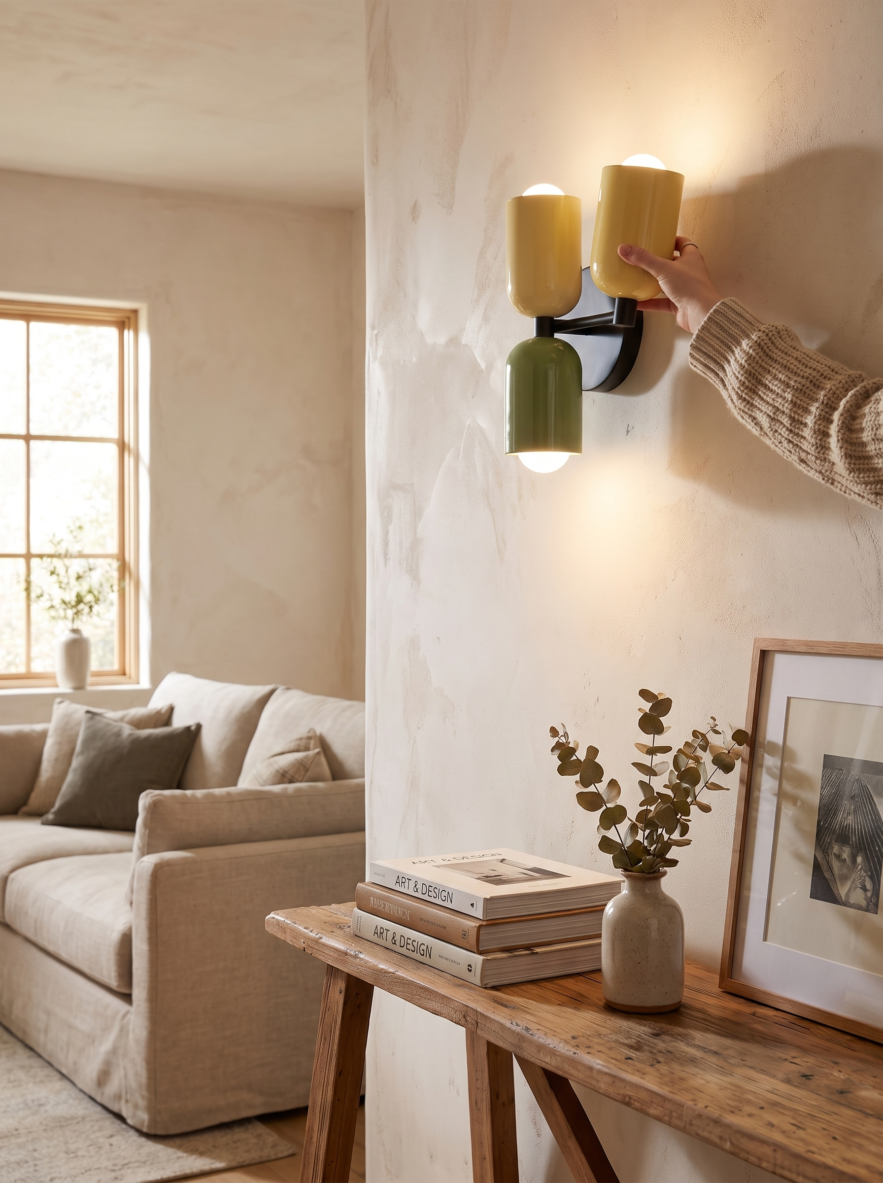 Colorful Bedside Wall Lamp lifestyle 2