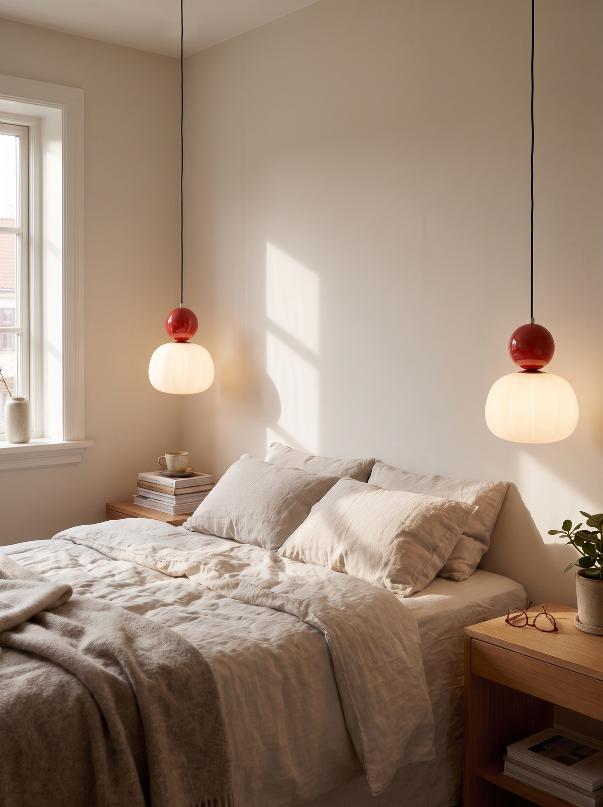 Nordic Pumpkin Pendant Light lifestyle 2