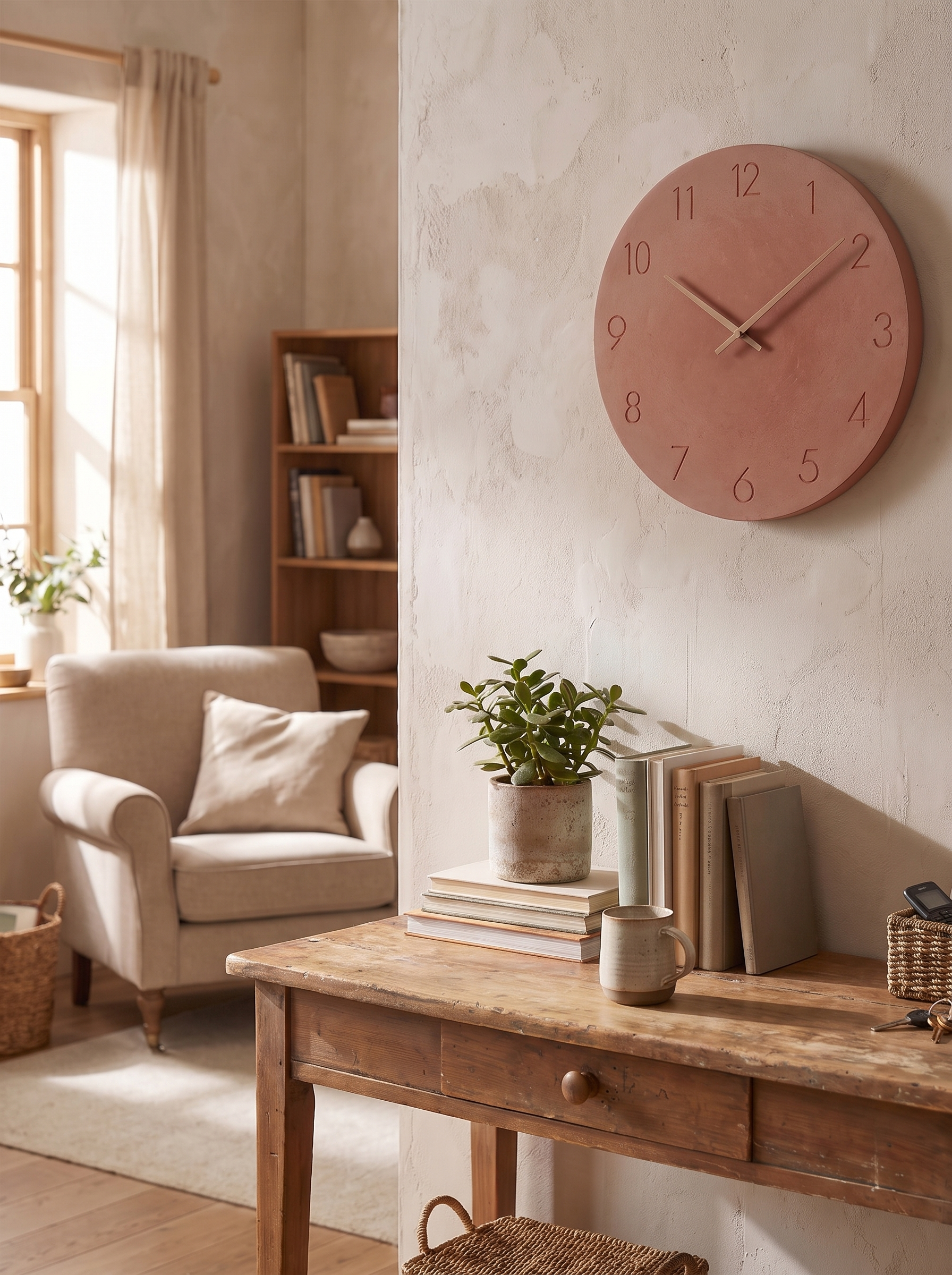 Nork Minimalist Wall Clock lifestyle 2