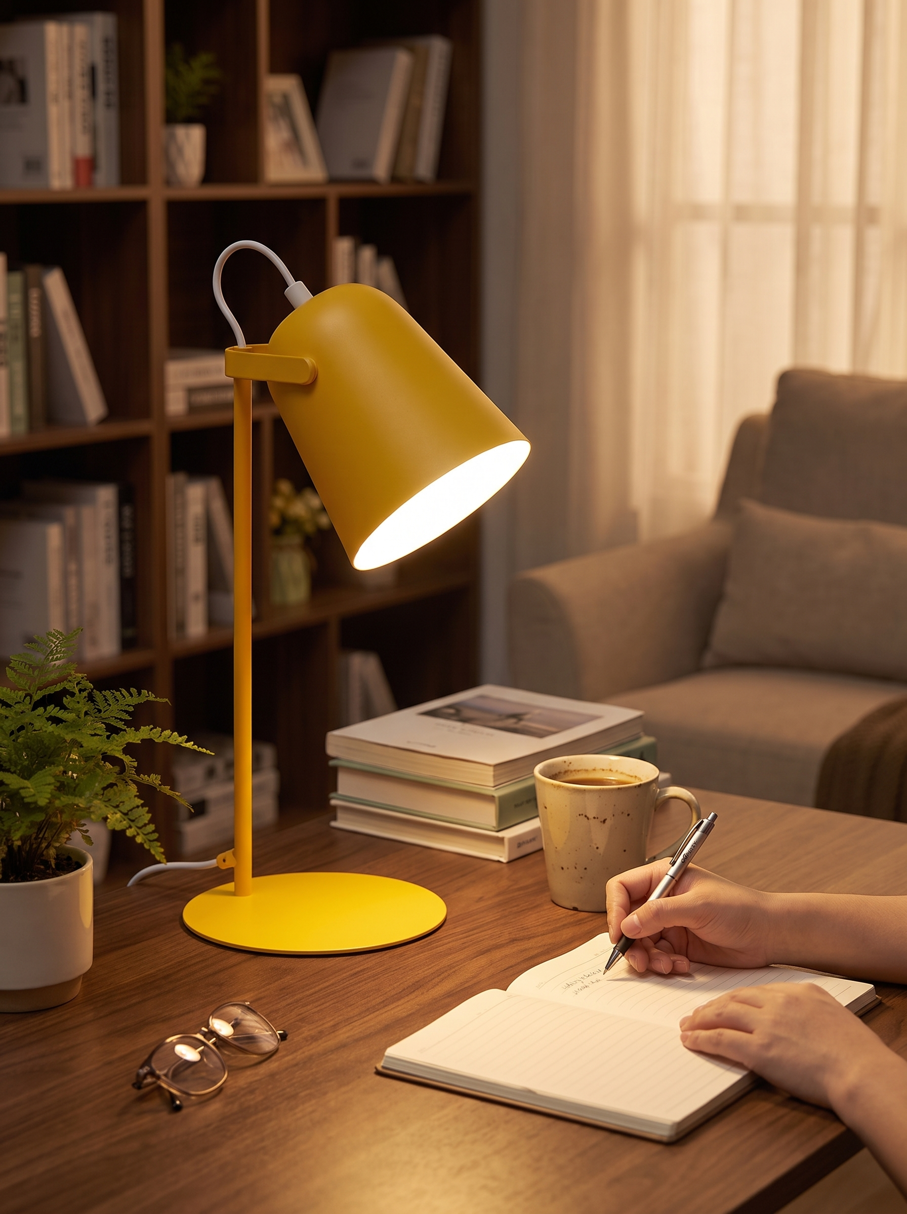 Nordic Metal LED Desk Lamp lifestyle 2