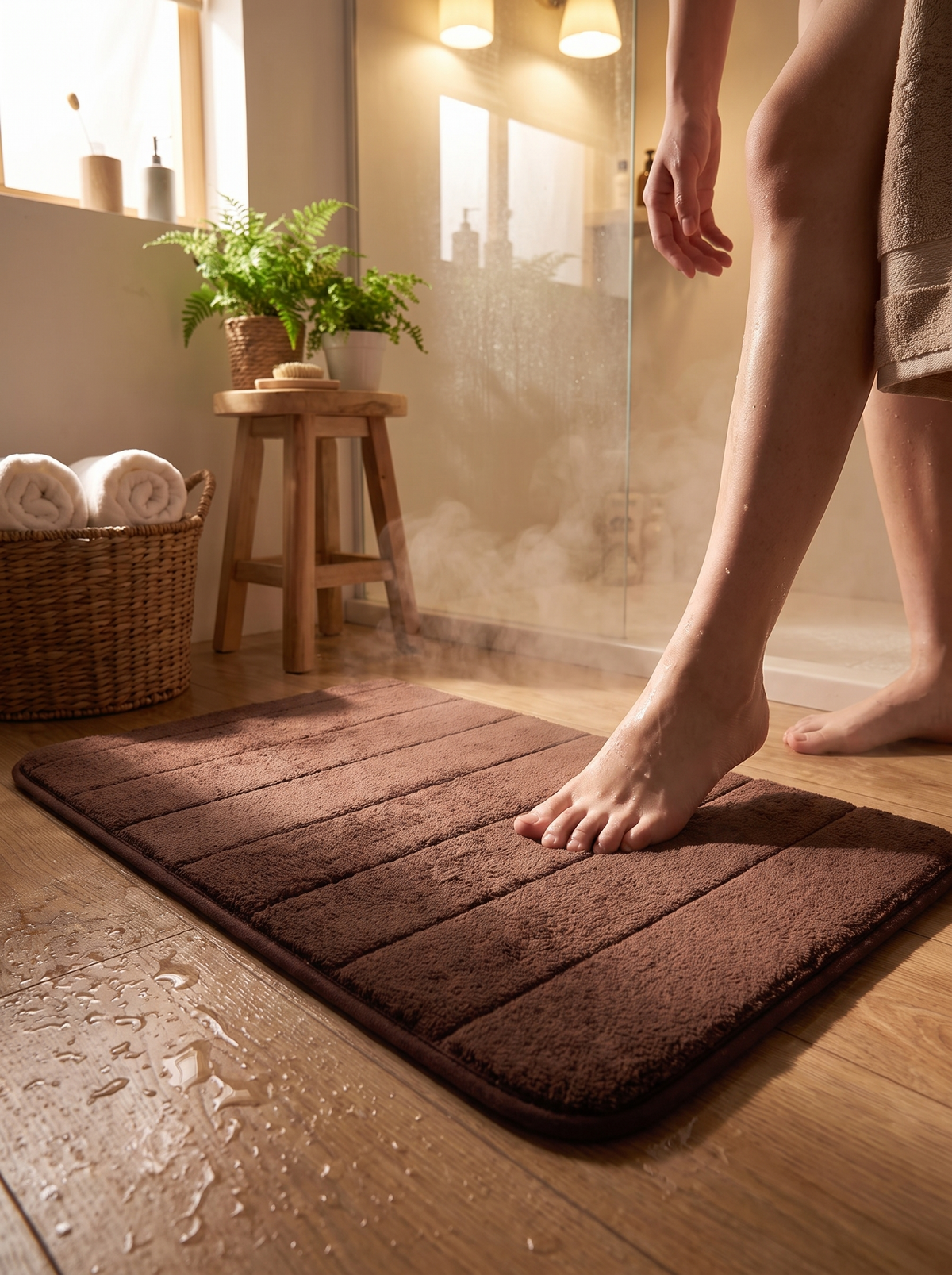 UltraSoft Absorbent Bath Mat lifestyle 2