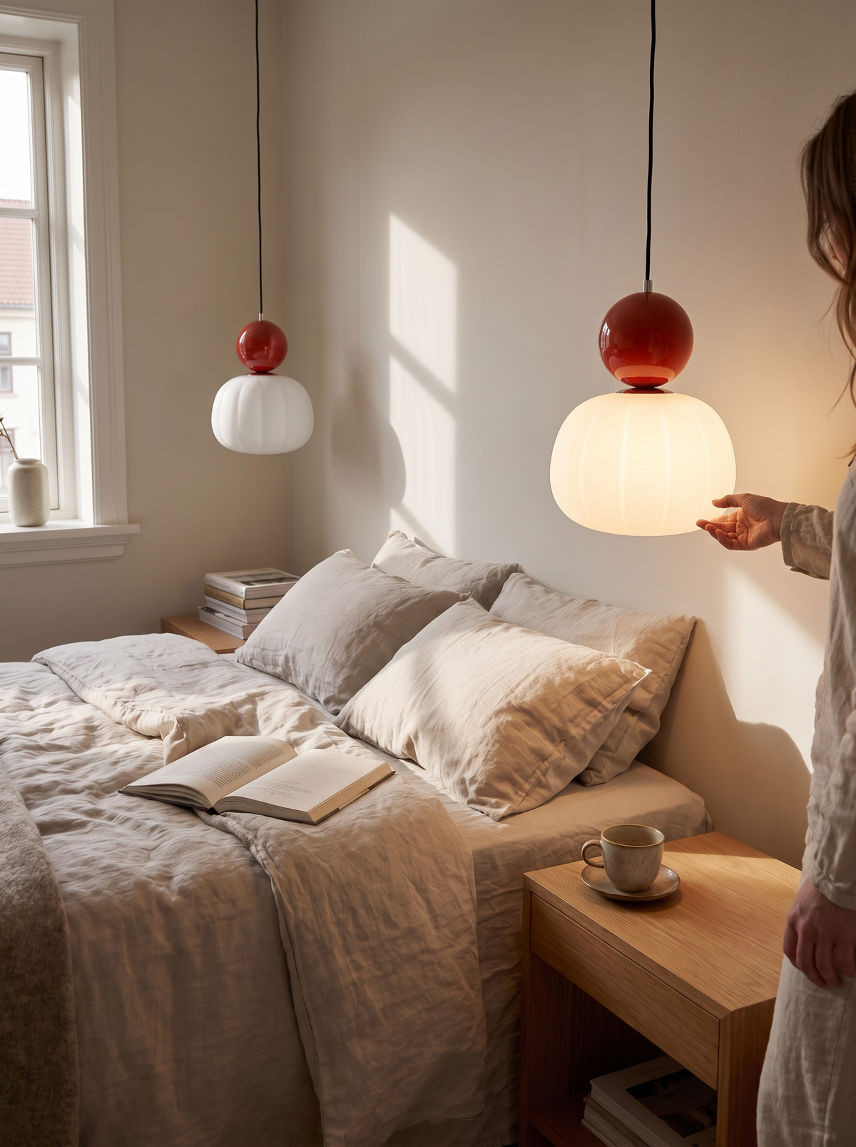 Nordic Pumpkin Pendant Light lifestyle 3