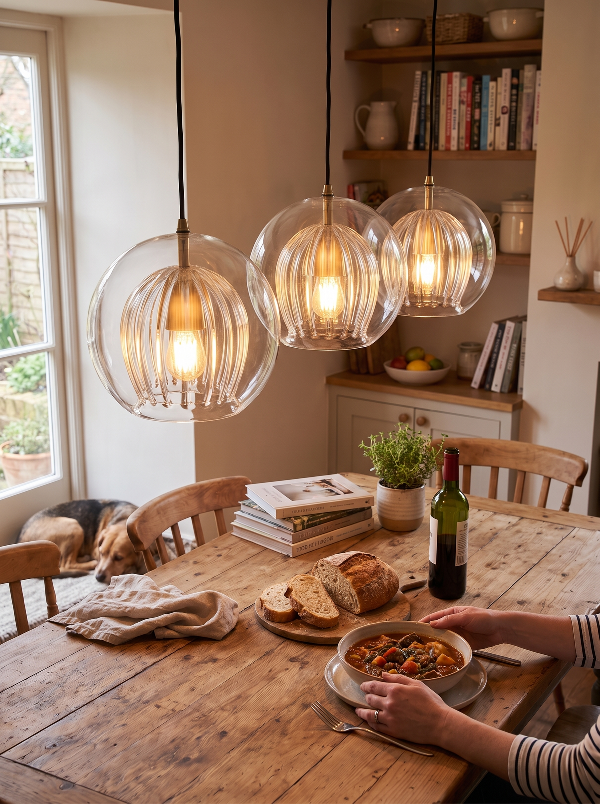 Modern Glass Pendant Light lifestyle 1