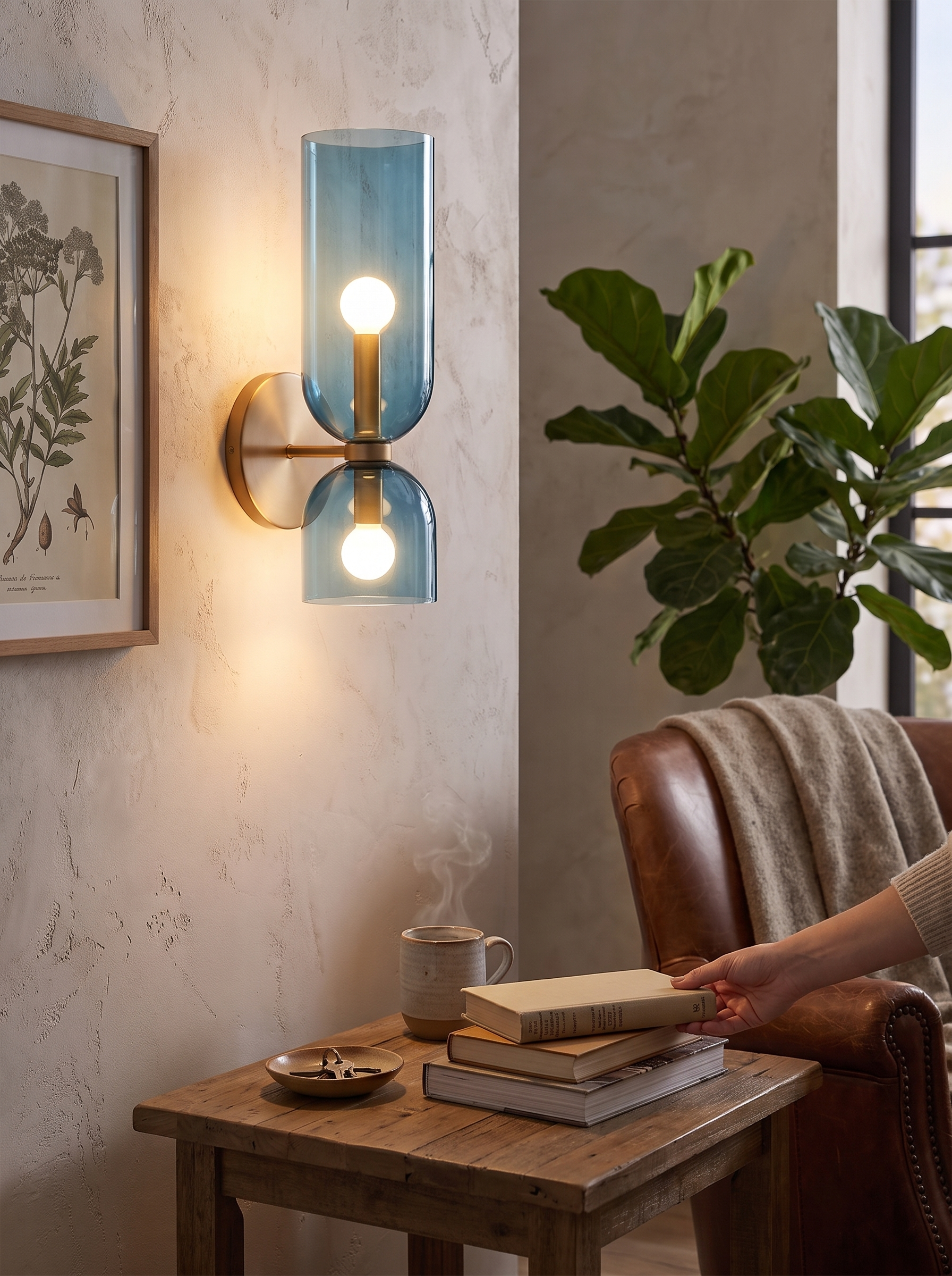 Nordic Glass Wall Lamp lifestyle 2