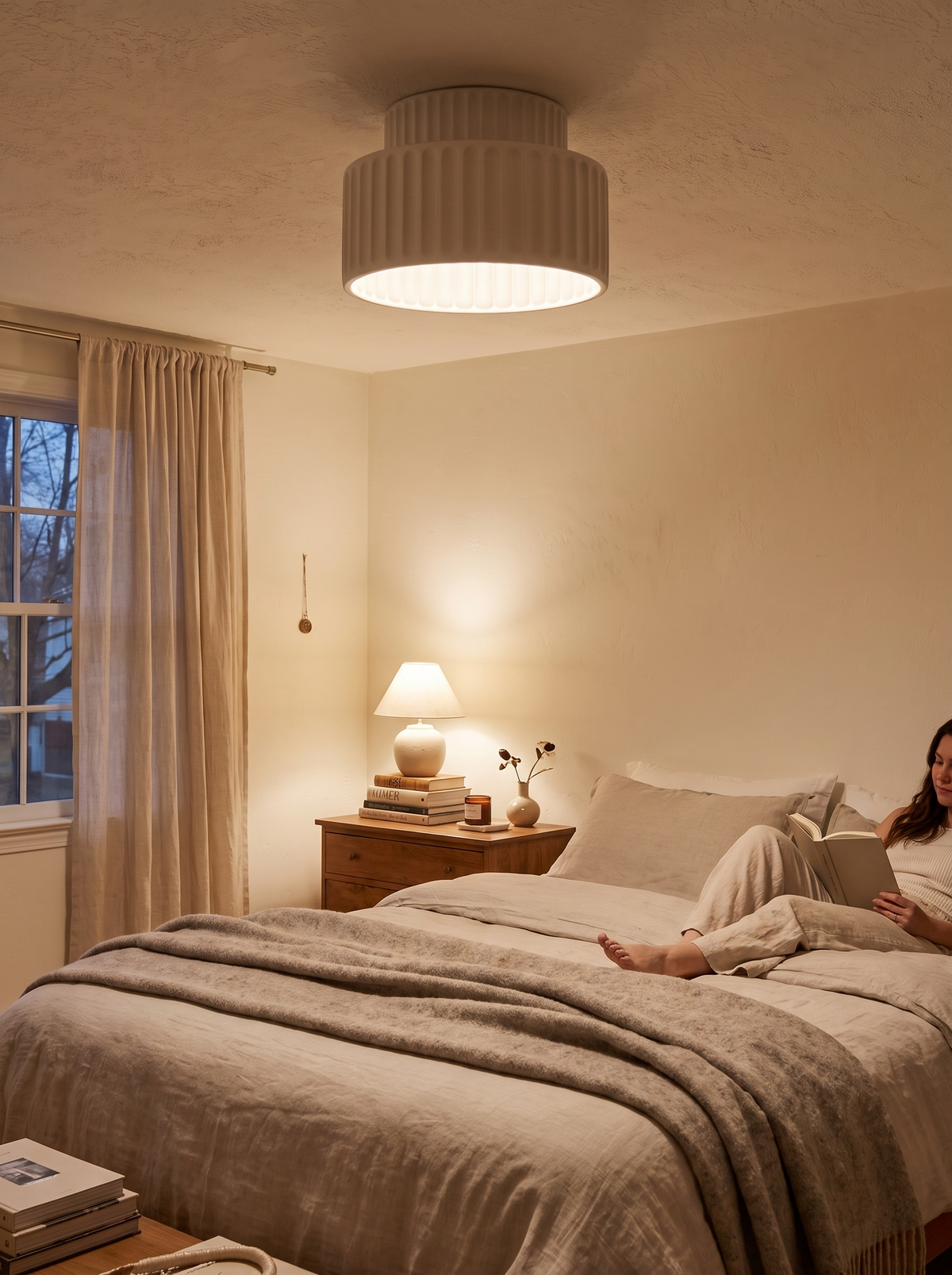 Nordic Ripple Ceiling Light lifestyle 2