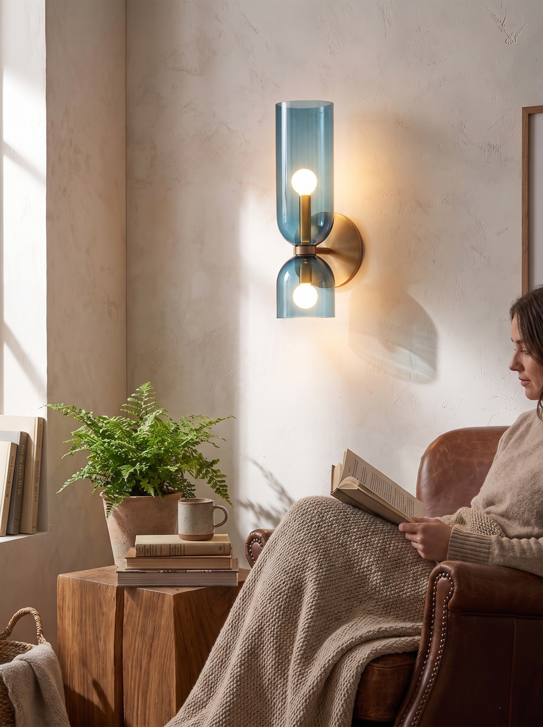 Nordic Glass Wall Lamp lifestyle 1