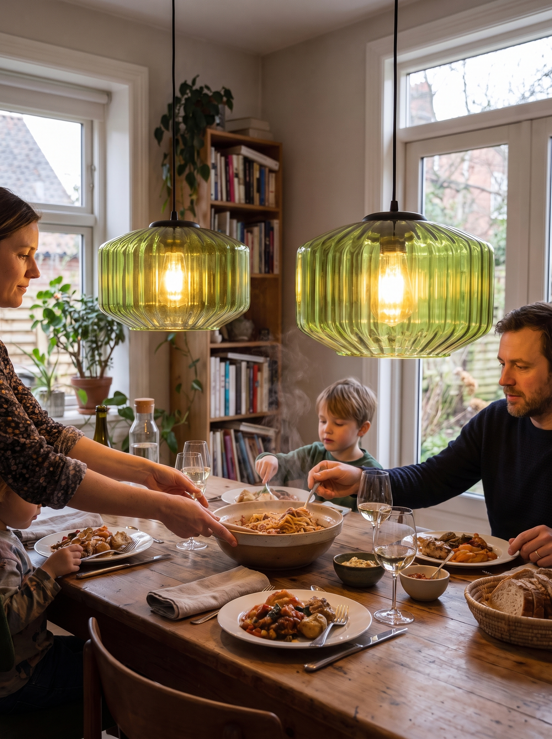 Mireta Glass Pendant Light lifestyle 2