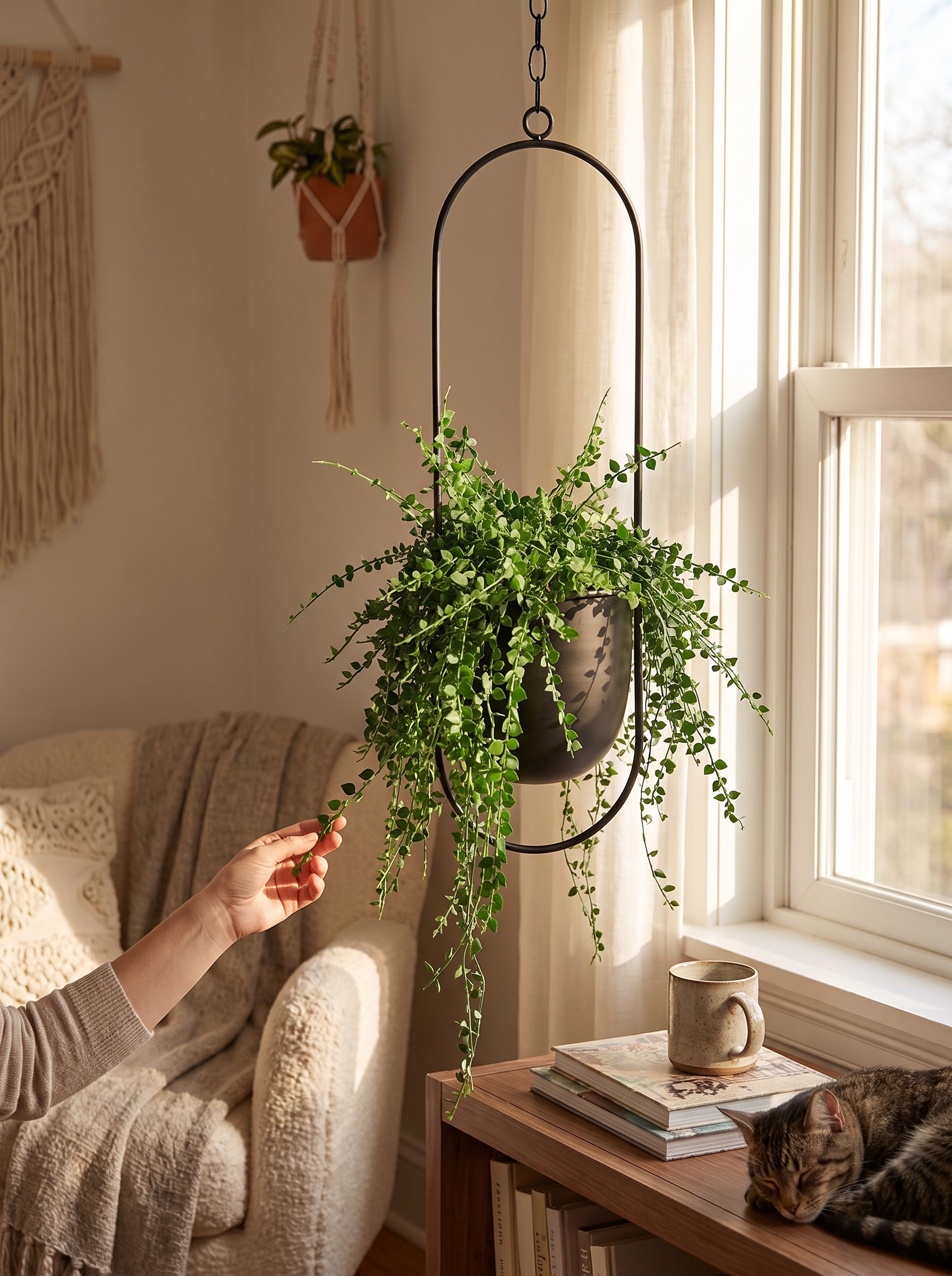 FloraFrame Hanging Planter lifestyle 3