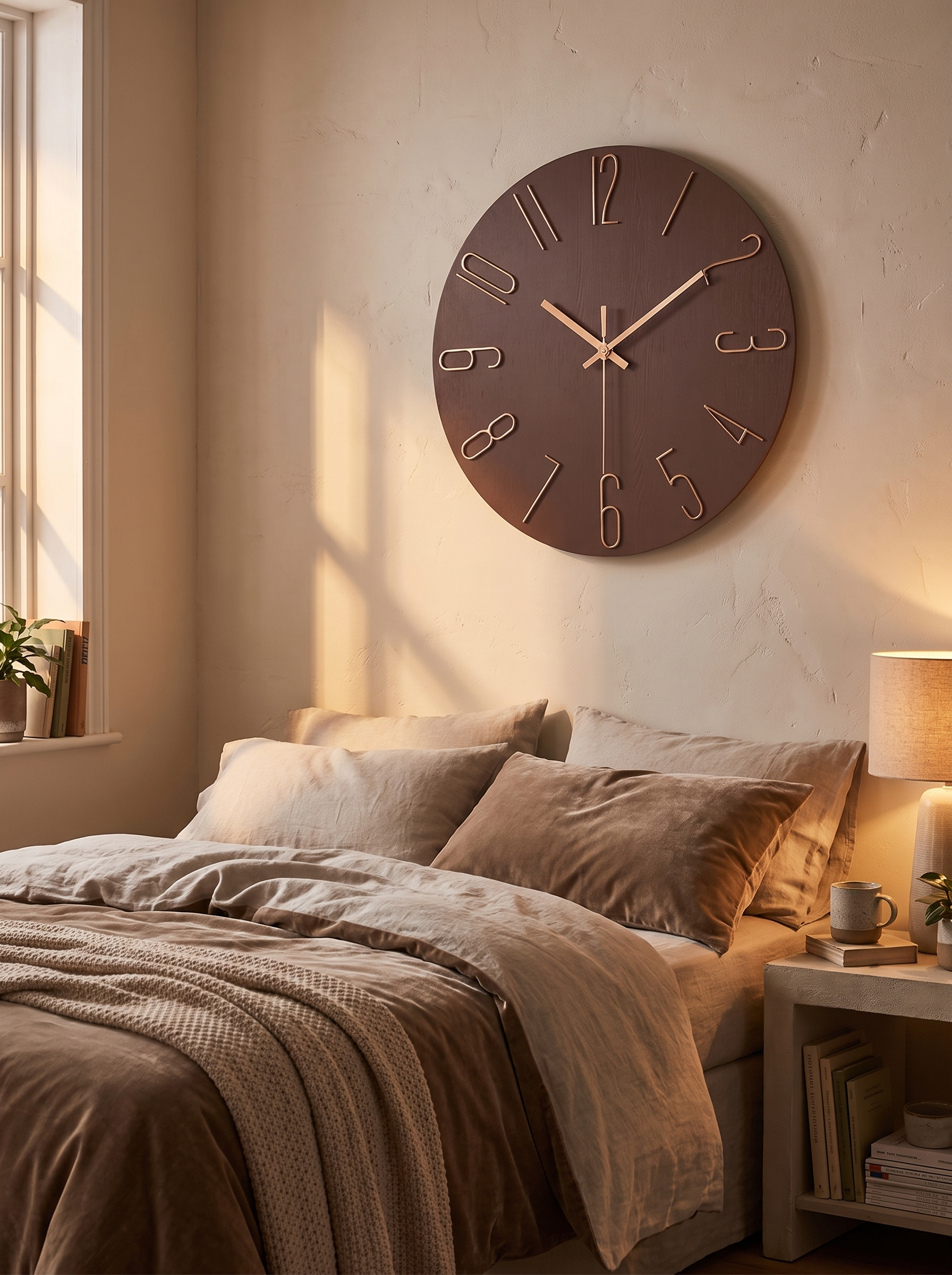 Noble Modern Wall Clock lifestyle 2