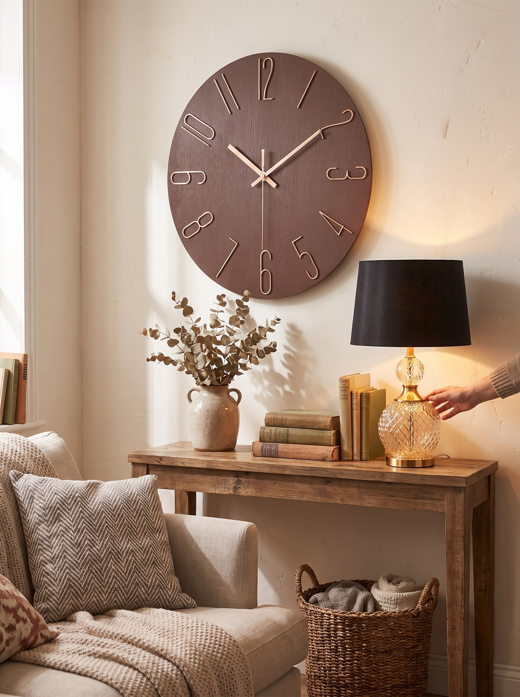 Noble Modern Wall Clock lifestyle 3