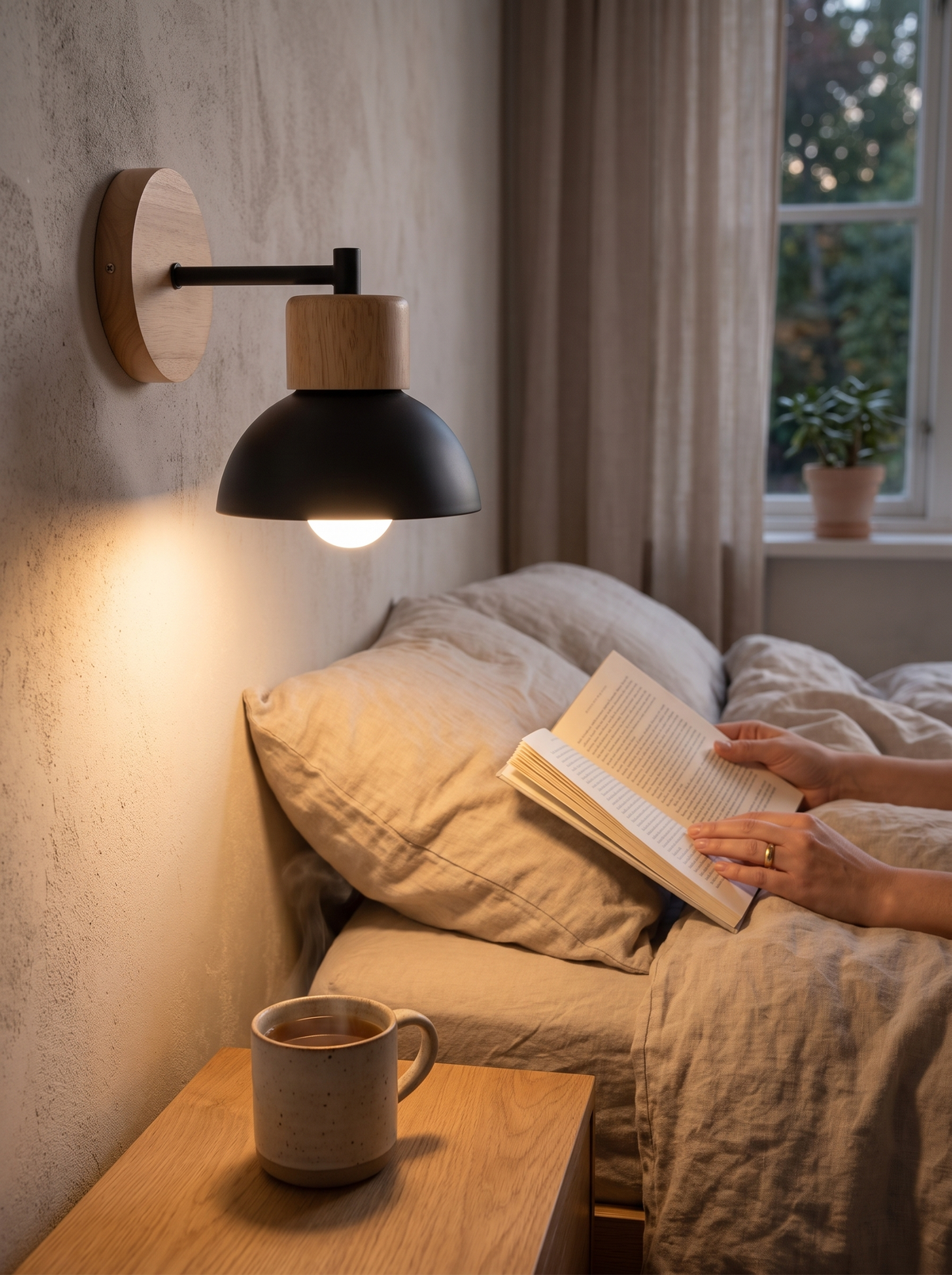 Wood & Metal Wall Lamp lifestyle 3