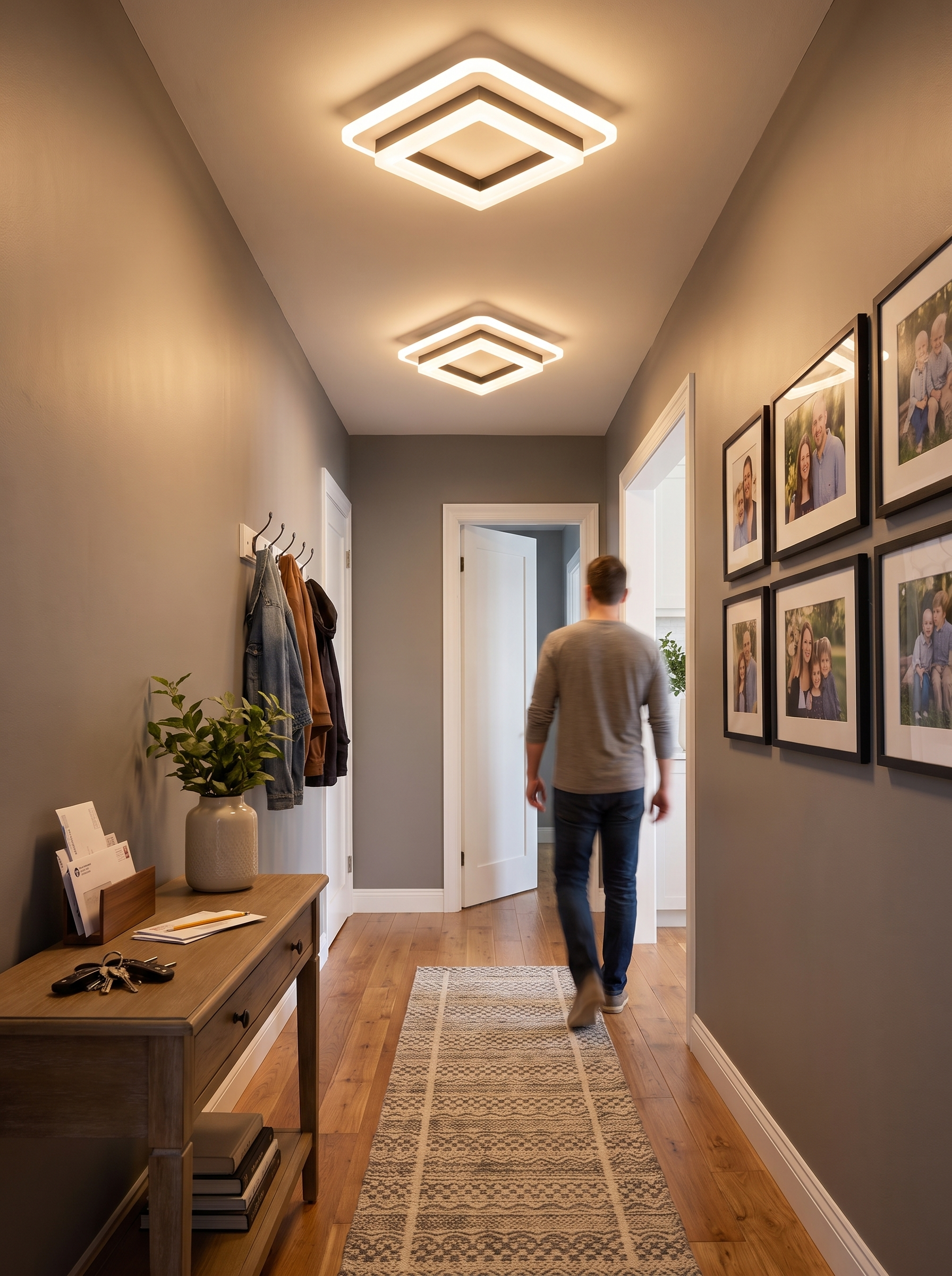 Square LED Ceiling Light lifestyle 2
