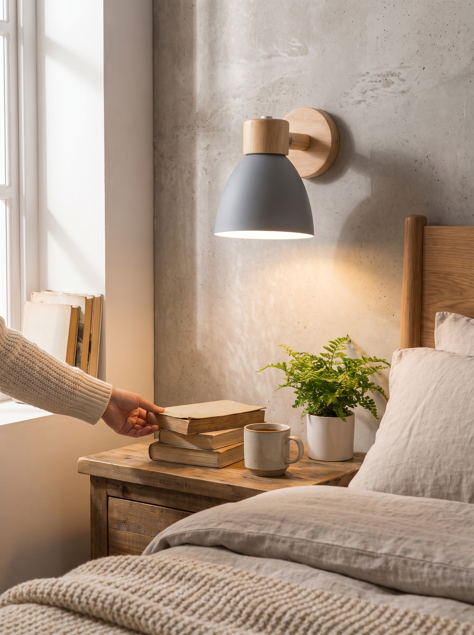 Modern Minimalist Wall Sconce lifestyle 1