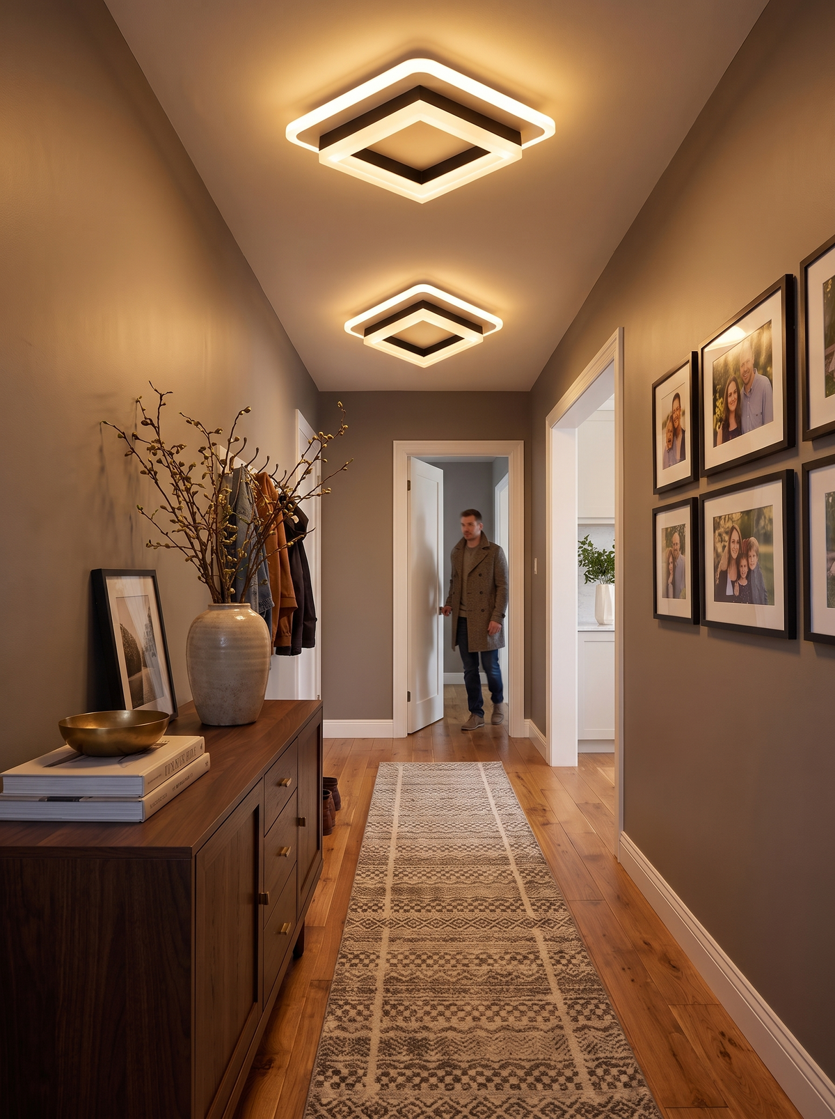 Square LED Ceiling Light lifestyle 1