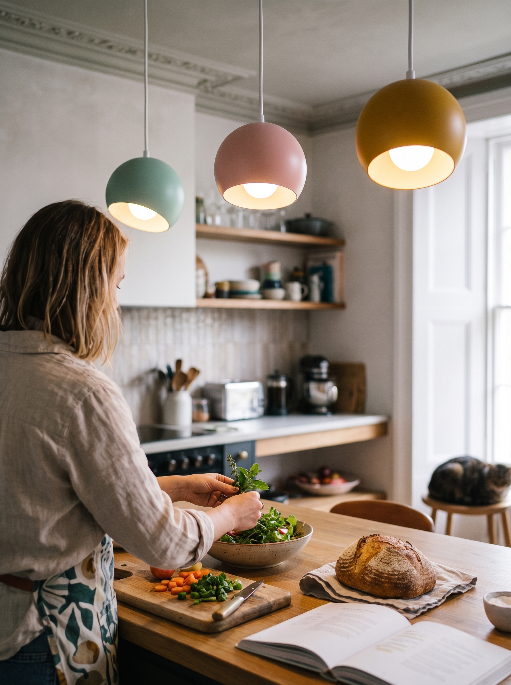 Nordic Macaron Ceiling Light lifestyle 1