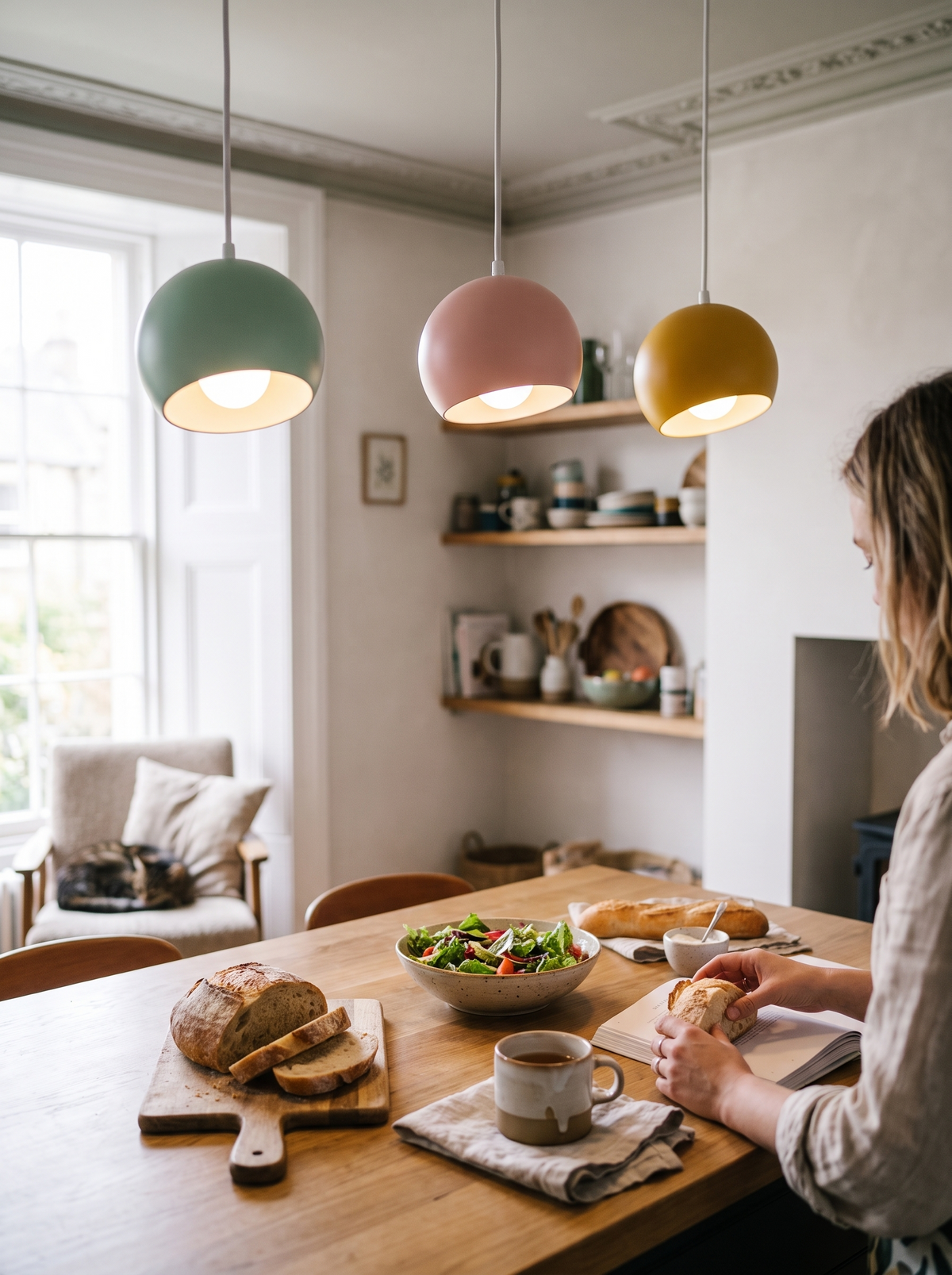 Nordic Macaron Ceiling Light lifestyle 2