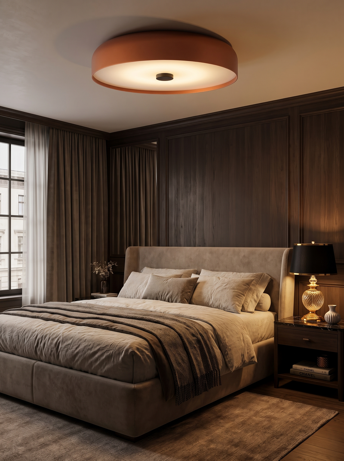 Nordic Retro Ceiling Light lifestyle 1
