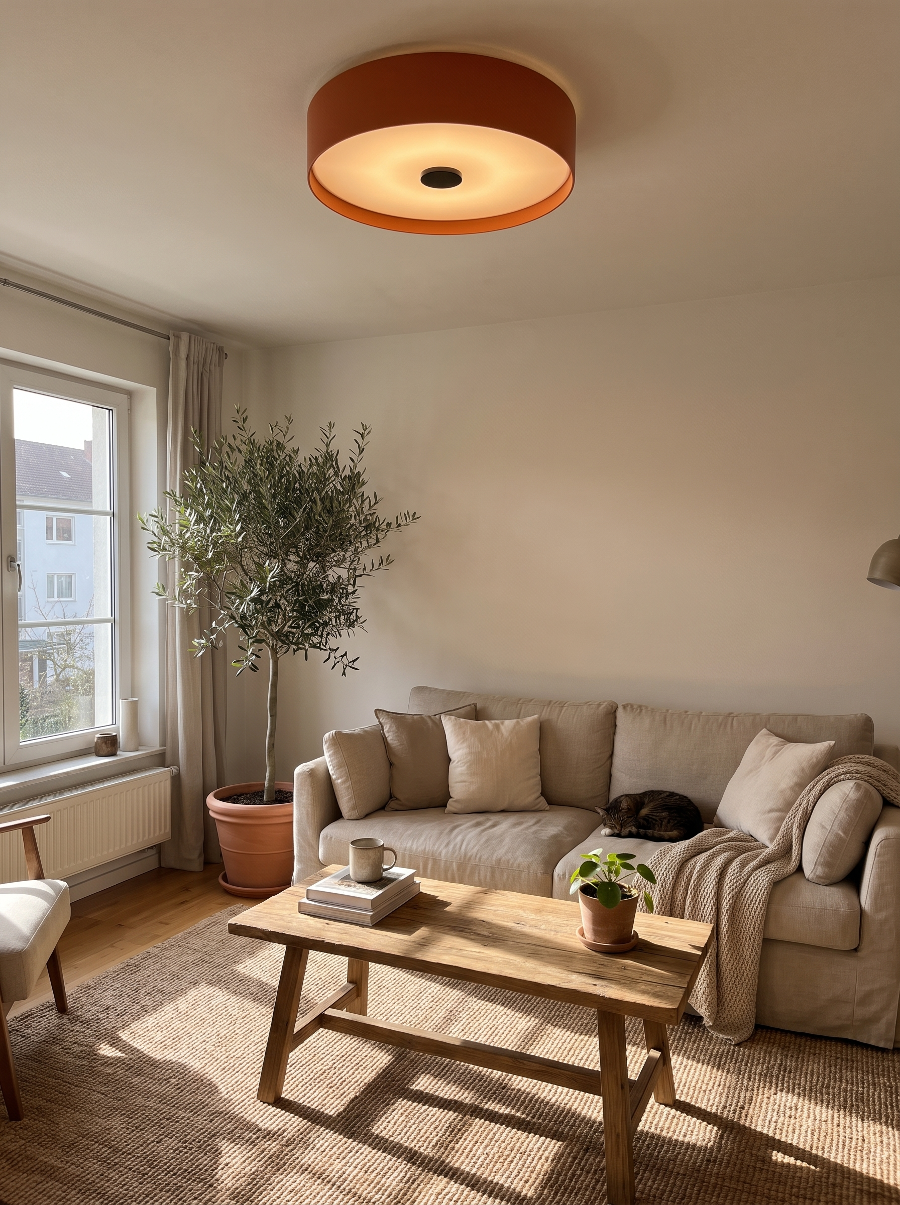 Nordic Retro Ceiling Light lifestyle 2