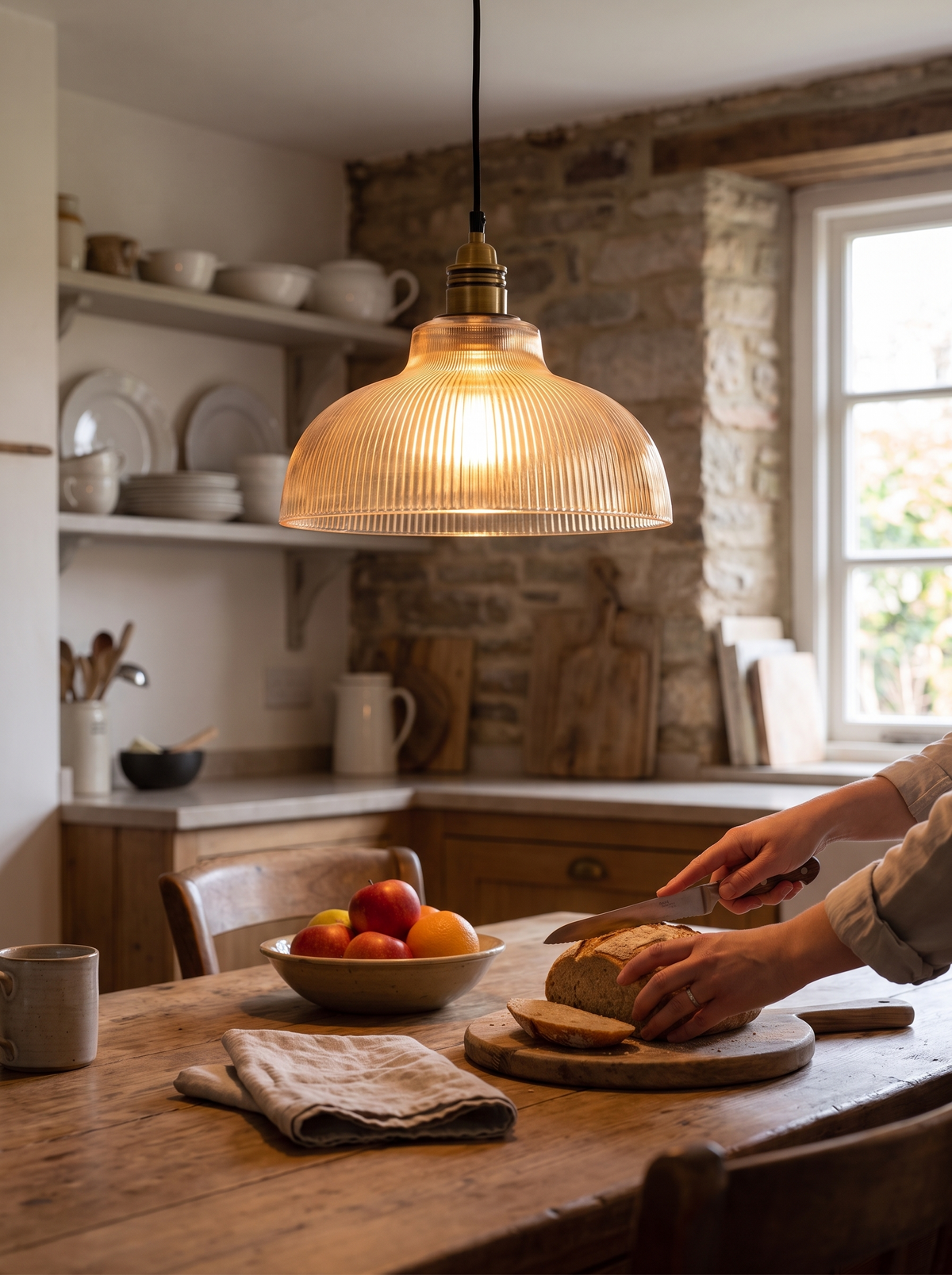 LumiVibe Glass Pendant Light lifestyle 3
